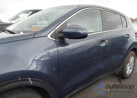 2017 Kia Sportage Lx из США, поврежденный, VIN KNDPMCAC6H7277185